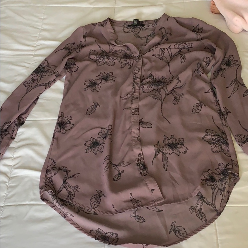 Long sleeve blouse